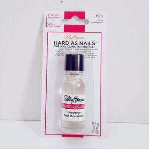 ⭐4/$15 Sally Hansen Hard as Nails Strengthening Treatment Clear